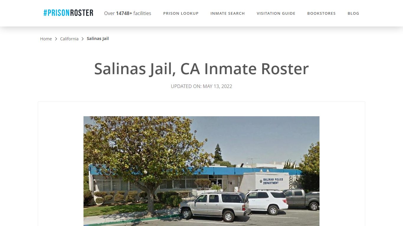 Salinas Jail, CA Inmate Roster - Nationwide Inmate Search